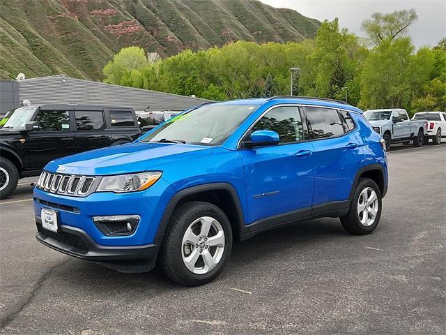 used 2021 Jeep Compass car, priced at $23,152