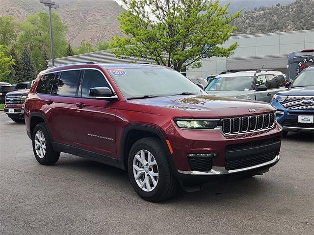 used 2021 Jeep Grand Cherokee L car, priced at $27,378