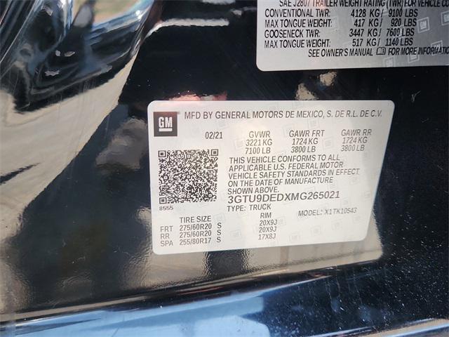 used 2021 GMC Sierra 1500 car, priced at $38,243