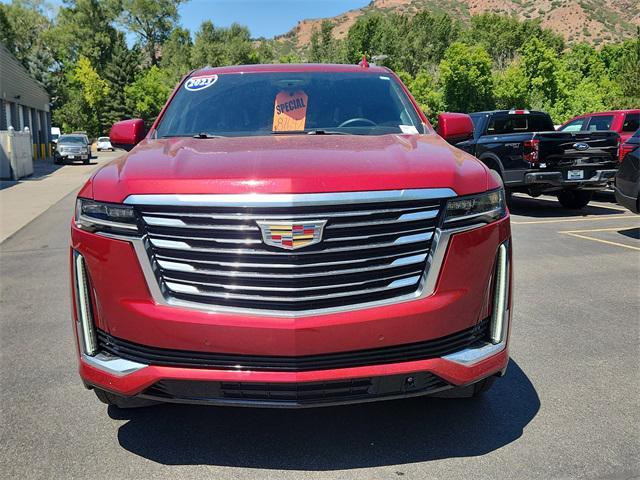 used 2023 Cadillac Escalade car, priced at $86,341
