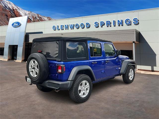 used 2018 Jeep Wrangler Unlimited car, priced at $29,149