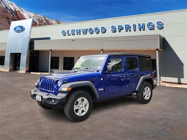 used 2018 Jeep Wrangler Unlimited car, priced at $29,149