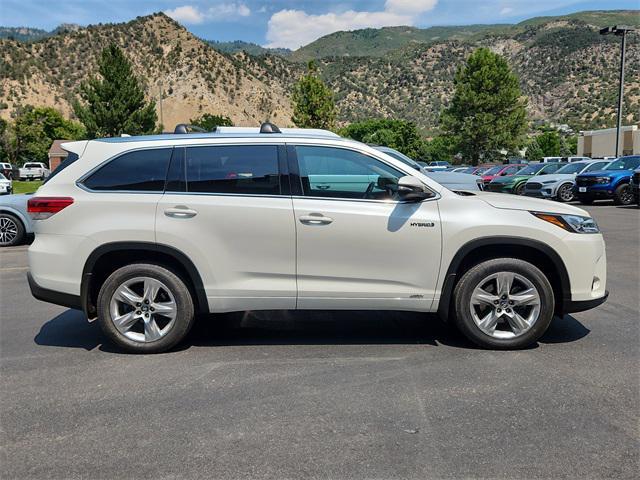 used 2019 Toyota Highlander Hybrid car, priced at $35,070