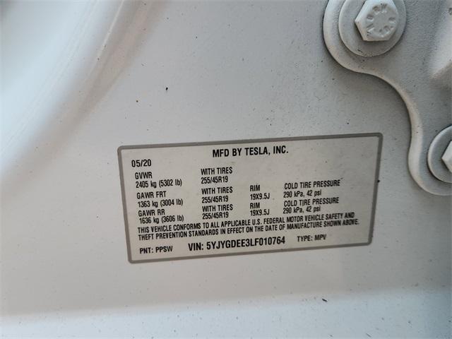 used 2020 Tesla Model Y car, priced at $25,797