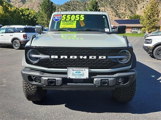 used 2023 Ford Bronco car, priced at $55,055