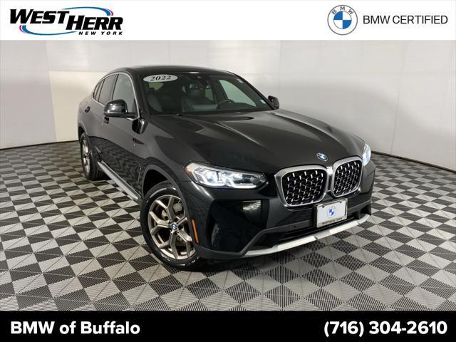 used 2022 BMW X4 car, priced at $41,530