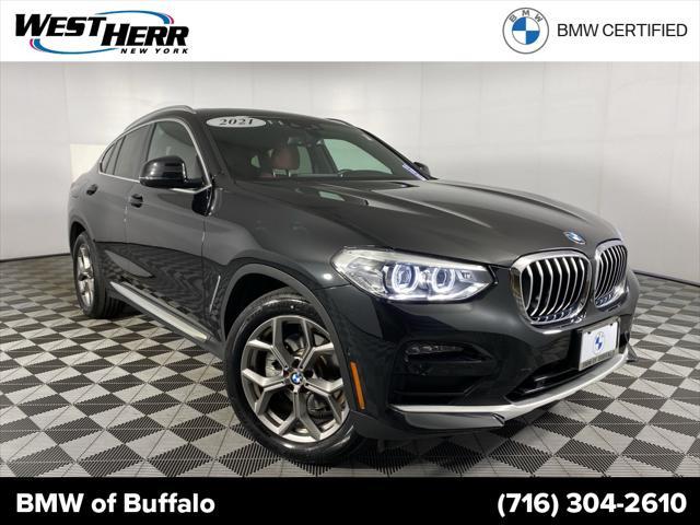 used 2021 BMW X4 car, priced at $43,921