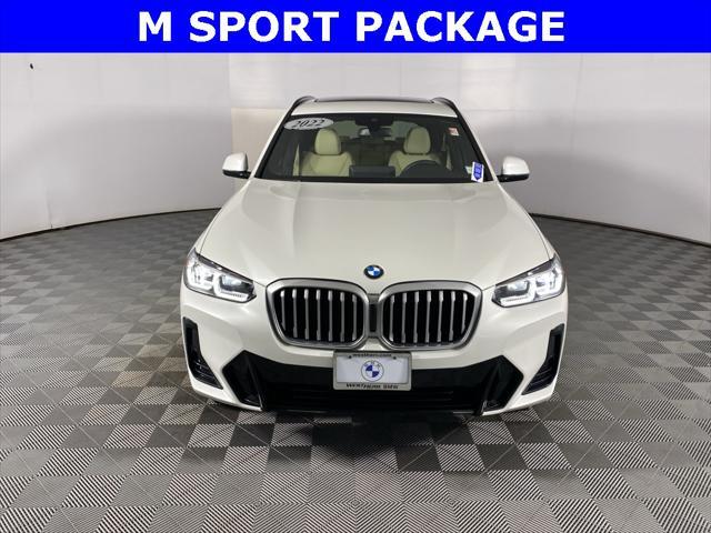 used 2022 BMW X3 car, priced at $42,716