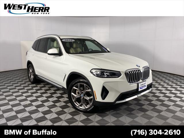 used 2022 BMW X3 car, priced at $37,973