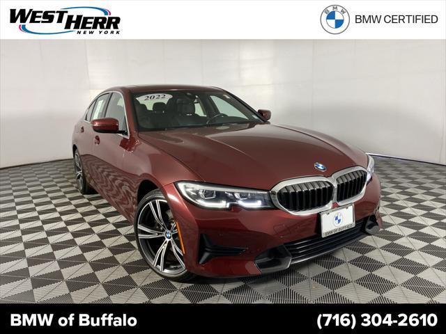 used 2022 BMW 330 car, priced at $33,988