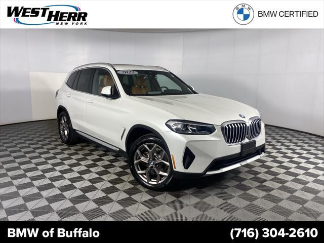 used 2022 BMW X3 car, priced at $39,921