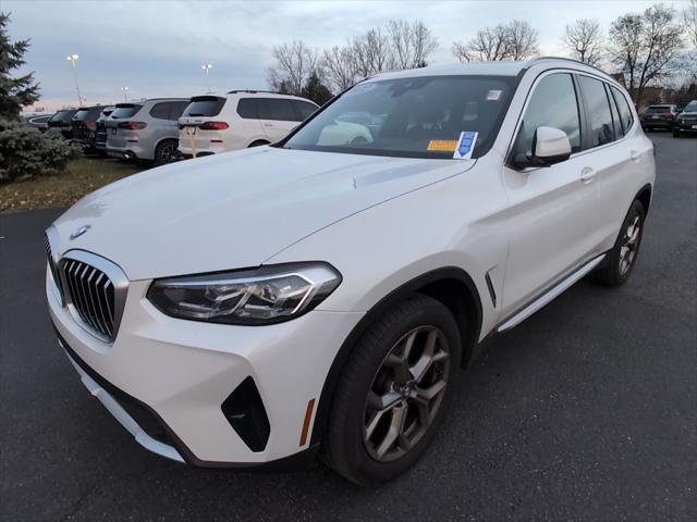 used 2022 BMW X3 car, priced at $39,421