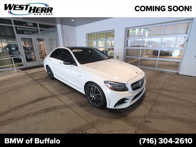 used 2019 Mercedes-Benz AMG C 43 car, priced at $35,936