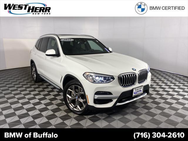 used 2021 BMW X3 car, priced at $35,929