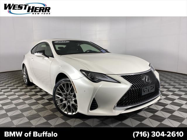 used 2021 Lexus RC 300 car, priced at $34,924