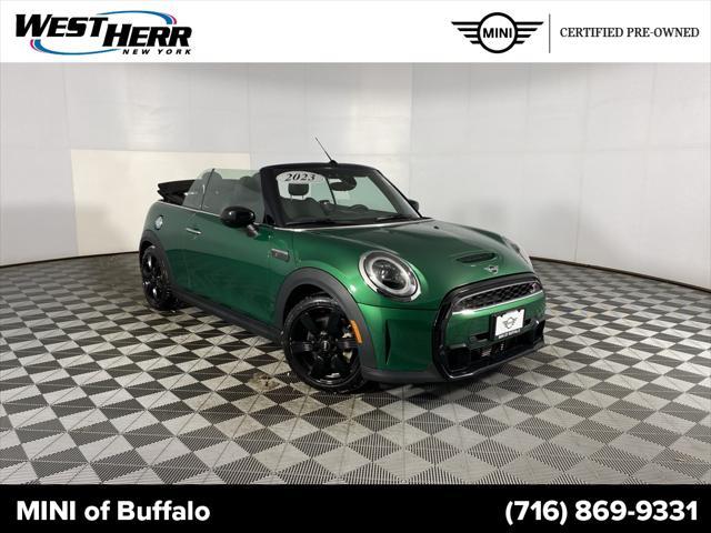 used 2023 MINI Convertible car, priced at $28,519