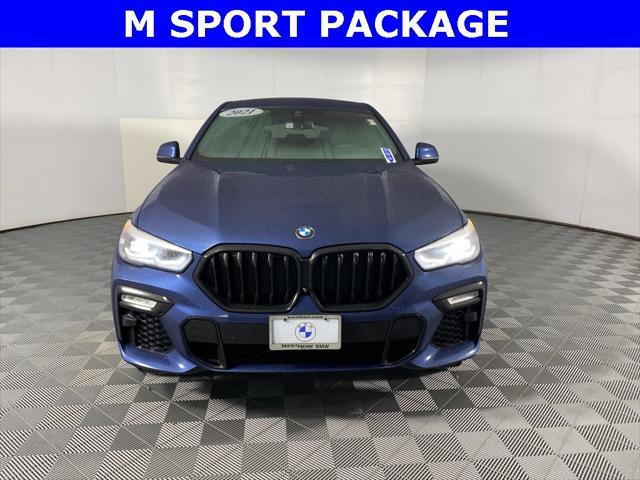 used 2021 BMW X6 car, priced at $52,729