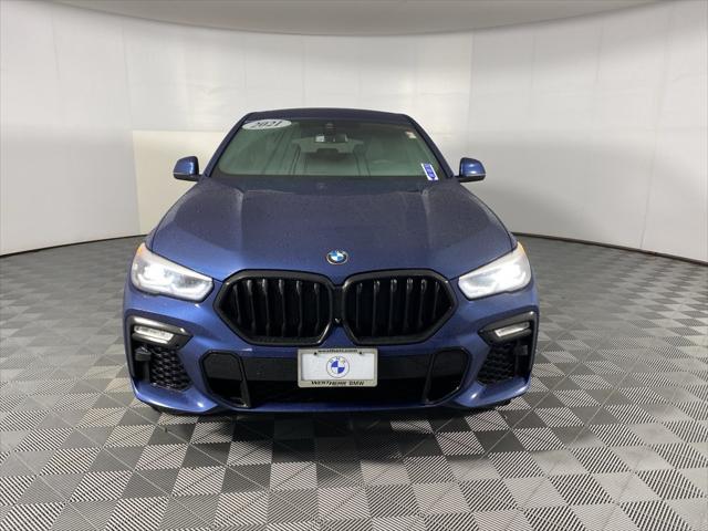 used 2021 BMW X6 car, priced at $54,529