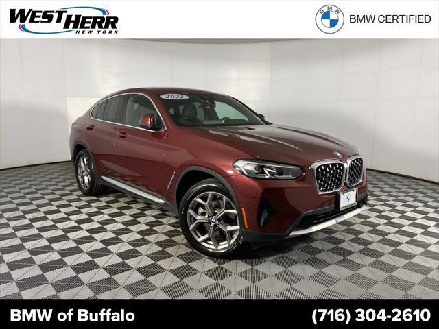 used 2022 BMW X4 car, priced at $44,416