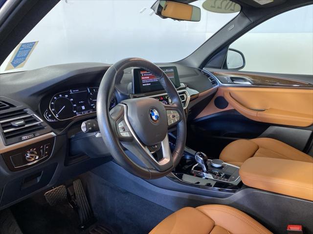 used 2022 BMW X3 car, priced at $34,368