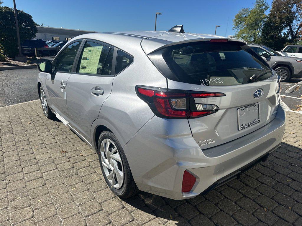 new 2025 Subaru Impreza car, priced at $25,622