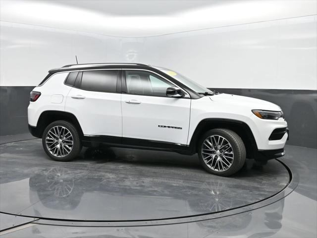 used 2022 Jeep Compass car, priced at $22,550