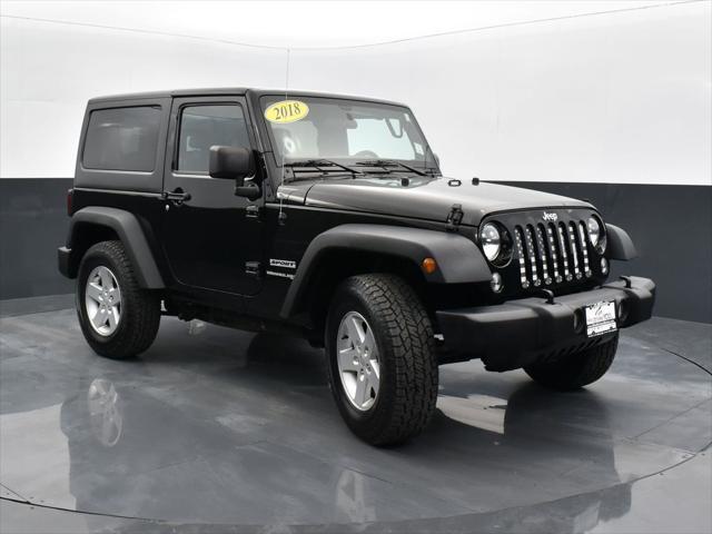 used 2018 Jeep Wrangler JK car, priced at $19,980