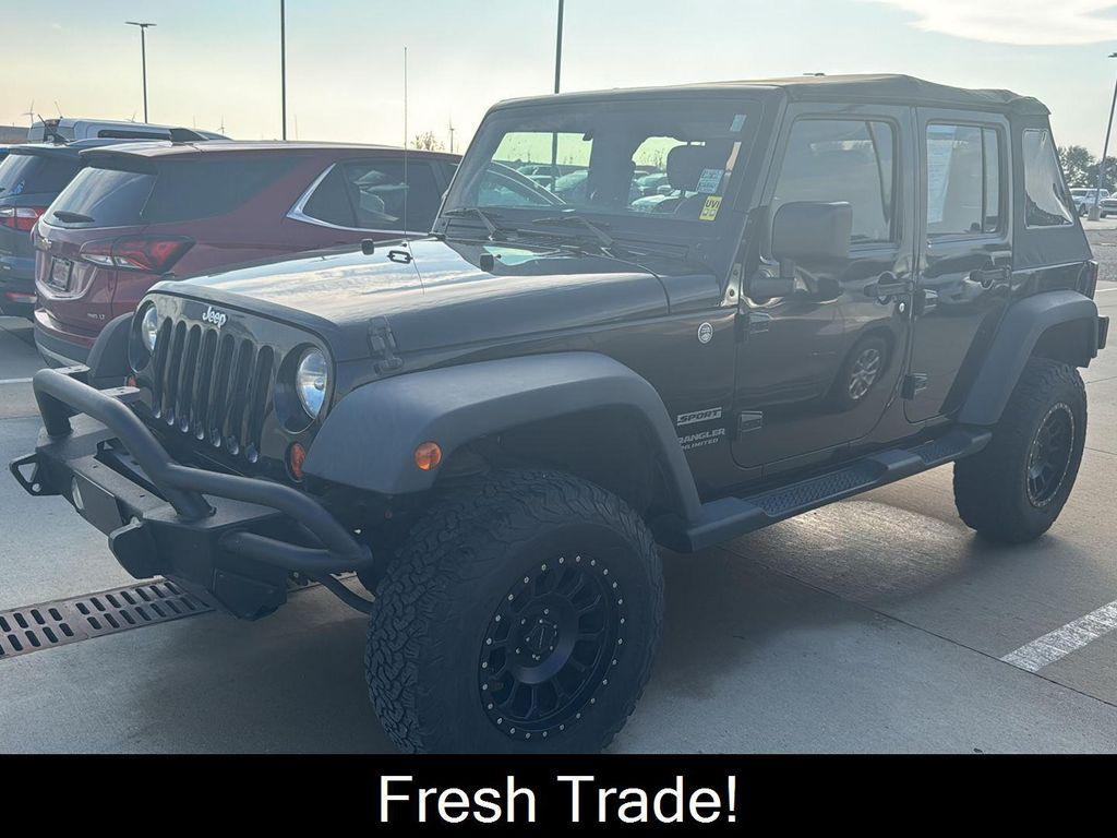 used 2013 Jeep Wrangler Unlimited car, priced at $19,950