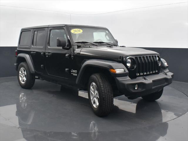 used 2020 Jeep Wrangler Unlimited car, priced at $24,550