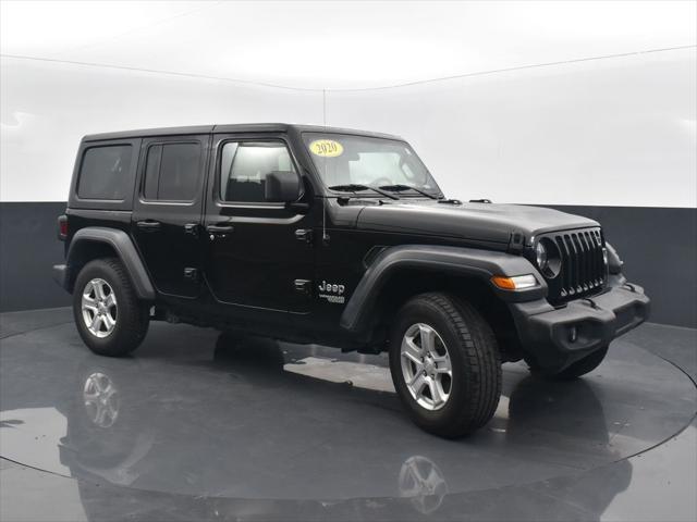 used 2020 Jeep Wrangler Unlimited car, priced at $26,601