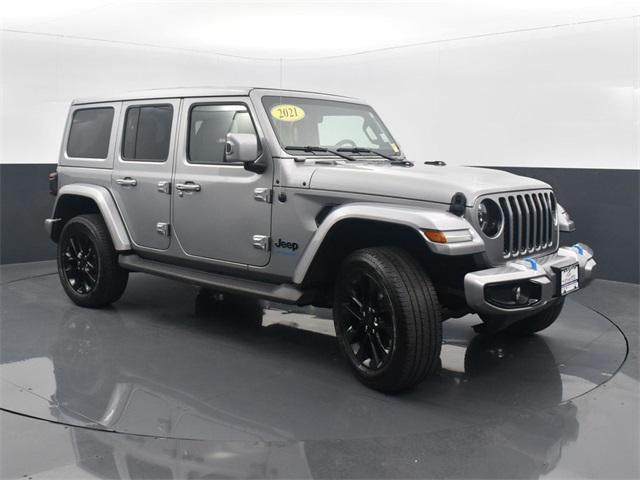 used 2021 Jeep Wrangler Unlimited 4xe car, priced at $38,400