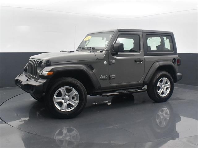 used 2021 Jeep Wrangler car, priced at $28,892