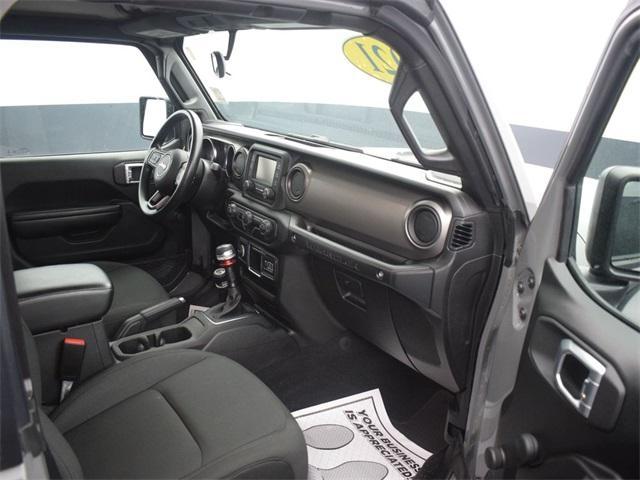 used 2021 Jeep Wrangler car, priced at $28,892