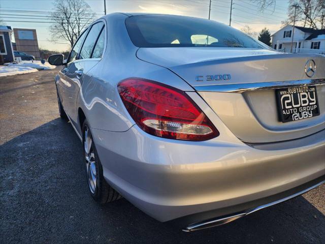 used 2017 Mercedes-Benz C-Class car, priced at $15,974