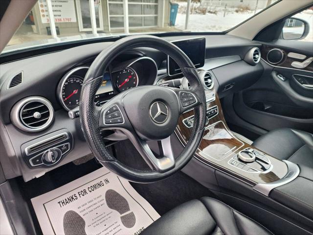 used 2017 Mercedes-Benz C-Class car, priced at $15,974