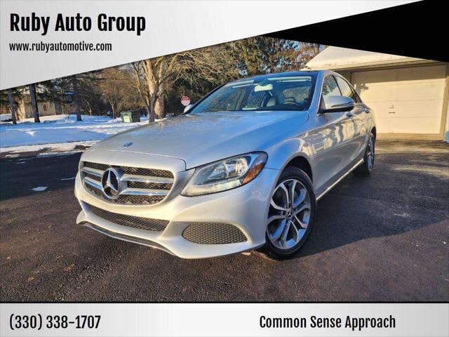 used 2017 Mercedes-Benz C-Class car, priced at $15,974