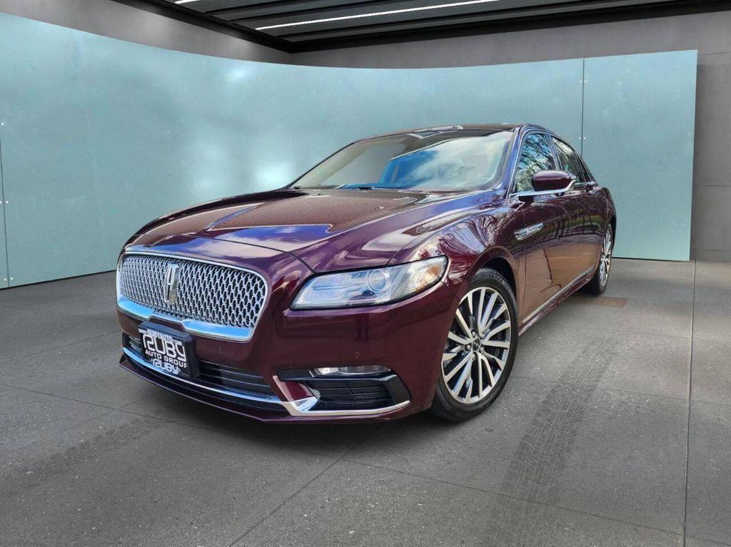 used 2017 Lincoln Continental car, priced at $20,193