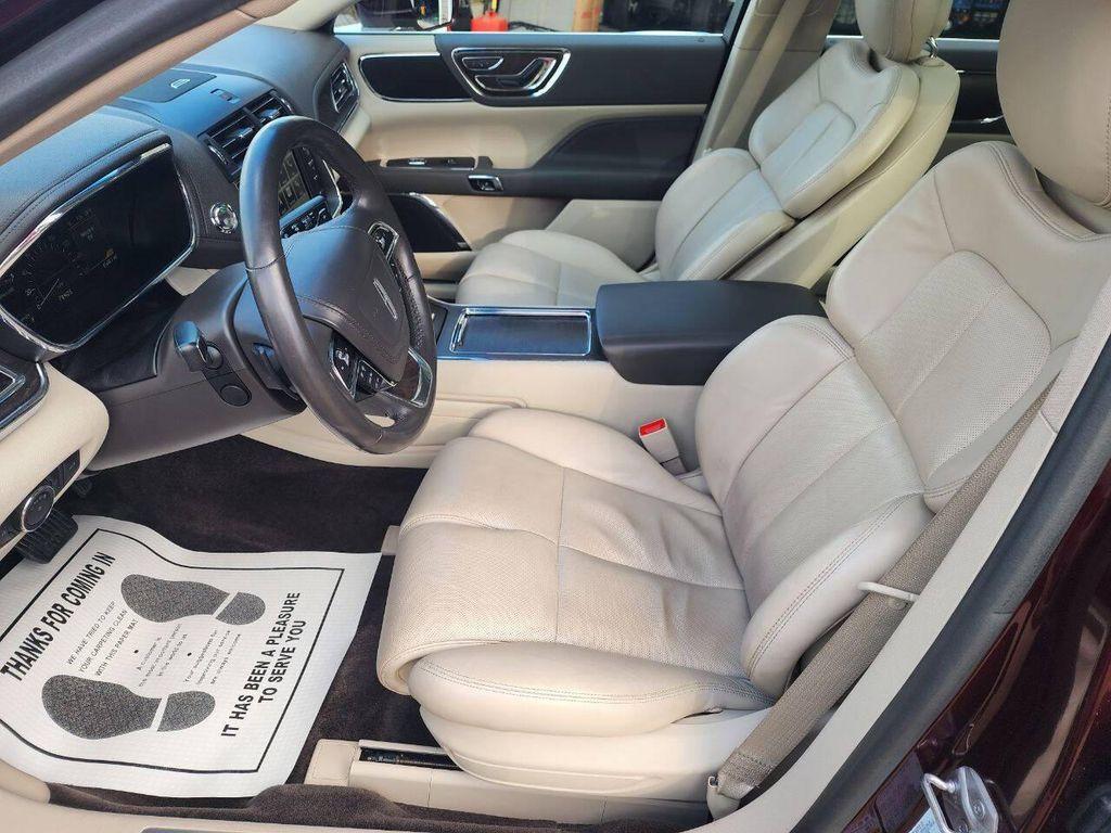 used 2017 Lincoln Continental car, priced at $20,193