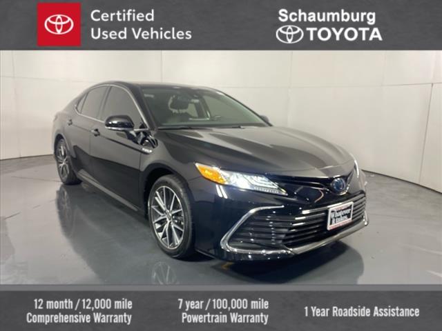 used 2021 Toyota Camry Hybrid car, priced at $30,450