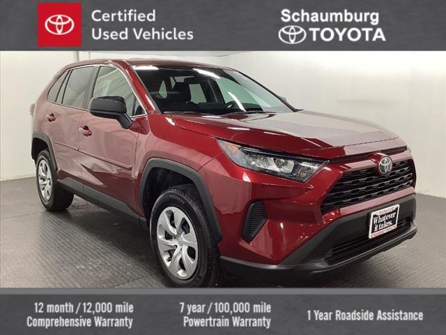 used 2022 Toyota RAV4 car, priced at $28,890