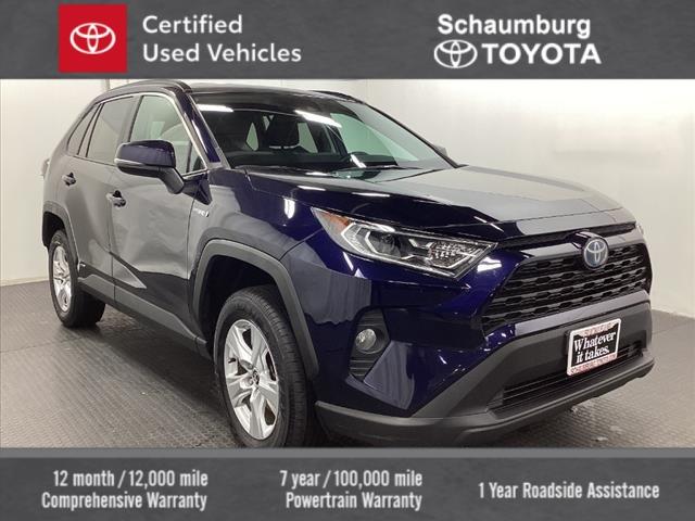 used 2021 Toyota RAV4 Hybrid car, priced at $28,249