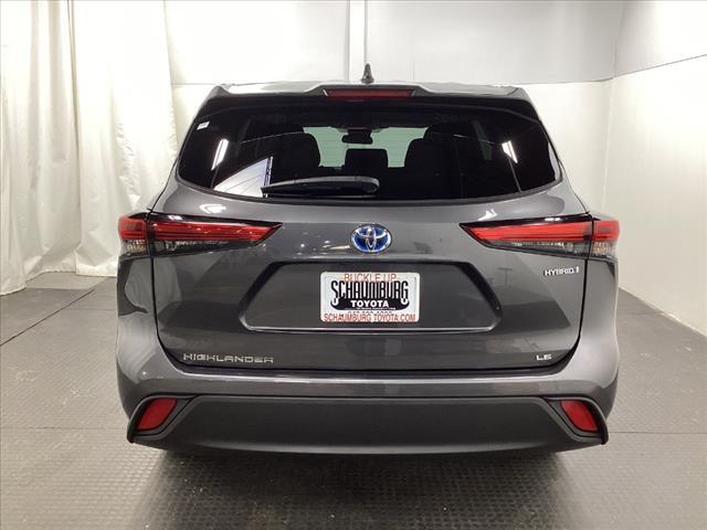 used 2022 Toyota Highlander Hybrid car, priced at $30,800