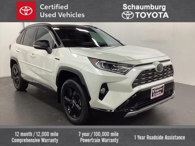 used 2021 Toyota RAV4 Hybrid car, priced at $30,998