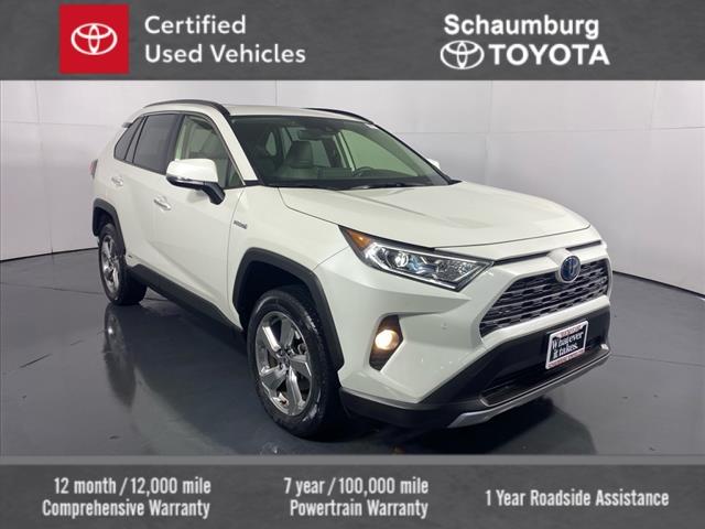 used 2021 Toyota RAV4 Hybrid car, priced at $37,550