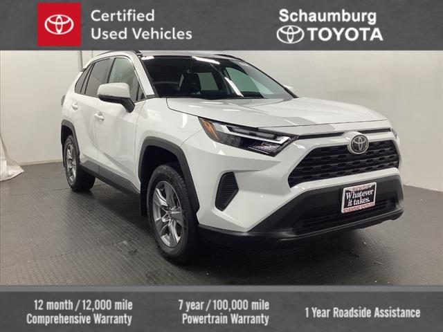 used 2022 Toyota RAV4 car, priced at $29,850