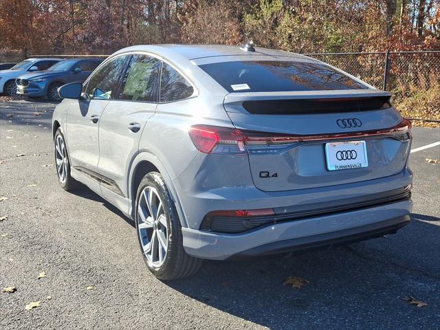 new 2025 Audi Q4 e-tron car, priced at $63,560