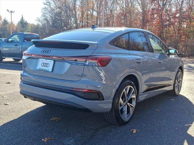 new 2025 Audi Q4 e-tron car, priced at $63,560