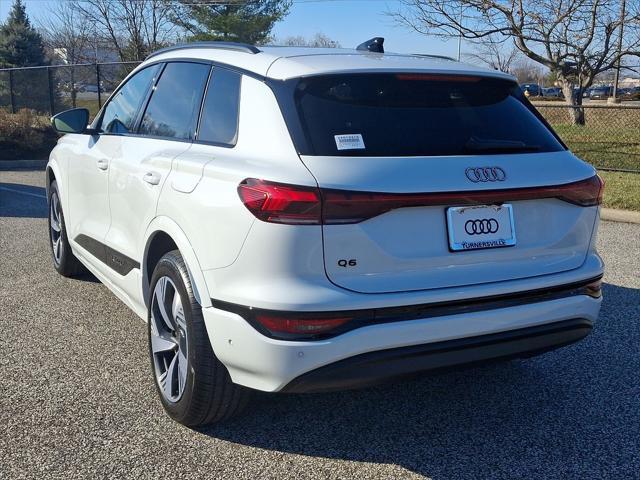 new 2025 Audi Q6 e-tron car, priced at $75,750