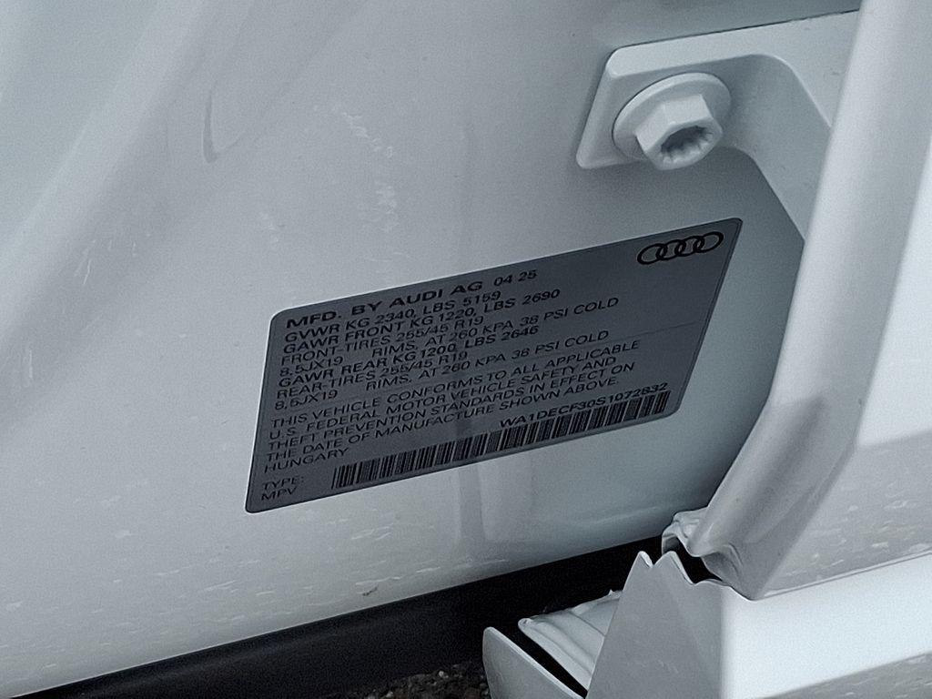new 2025 Audi Q3 car, priced at $45,845