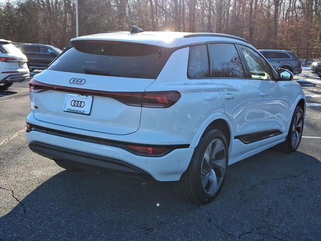 new 2025 Audi Q6 e-tron car, priced at $75,765